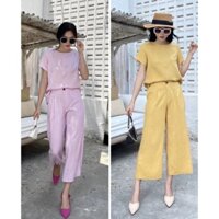 ✨Sét Bộ Linen gân Sang Chảnh✨