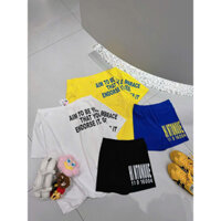 Set Bộ Mặc Nhà Siêu Xinh Quần Cotton Borip Áo Trễ Vai Chất Thun Cotton 100% 3 Size 40kg - 75kg MP334