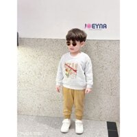 Sét bộ nỉ bông ocean boys cực ấm cho bé mặc mùa đông