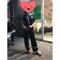 Sét bộ nơ ngực phối ren quần suông chất UMI đẹp CHAT VỚI SHOP TRƯỚC KHI ĐẶT HÀNG
