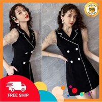 Set bộ nữ - Set bộ đùi cổ vest cao cấp
