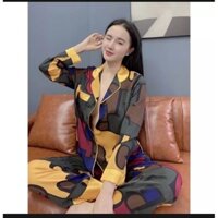 sét bộ pijama nữ tay dài siêu hot