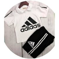 Set Bộ Quần Áo Bé Trai [HÀNG CAO CẤP + ẢNH THẬT] Quần Nỉ Dầy Dặn Kết Hợp Áo Phông Có Cổ Khoẻ Khoắn Cho Bé từ 20-28kg