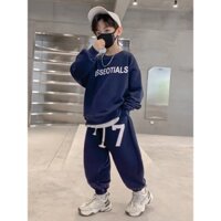 SET bộ quần áo thu đông bé trai 18-50kg "SEOTIAL SỐ 7".Bộ nỉ bé trai,bộ thu đông bé trai