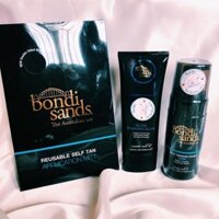 Set Bộ Tạo Màu Self Tan Nâu Cho Da - Găng Tay, Self tanning, Dầu Bóng Bondi Sands