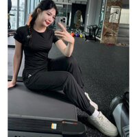 Set bộ thể thao chất thun áo cộc + quần jogger QCCC