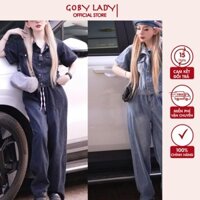 Set Bộ Thêu Mặt Cười Áo Bò Cổ Đức   Mix Quần Baggy  Xuông Cạp Chun Hàng QCCC Đồ  Nữ GOBY