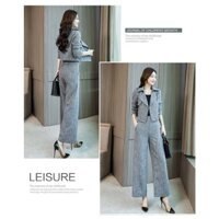 SET BỘ VEST QUẦN ỐNG RỘNG CAO CẤP - SDVDQC420888