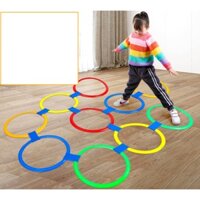 Set Bộ Vòng Tròn Nhảy Luyện Tập Thể Dục Cho Bé Tích hợp Cảm giác