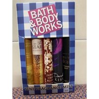 Set Body Mist mini Bath And Body Works