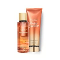 Set body mist và lotion Amber Romance