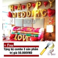 Set bóng cưới sinh nhật (BC18)