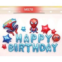 SET BÓNG NGƯỜI NHỆN CHỮ XANH CHO BÉ (MS78)