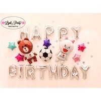 Set bóng sinh nhật Brown Cony