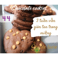 Set bột trộn 44 bánh quy sô cô la không cần lò nướng - Chocolate Cookies hình tim siêu cute - Sén de Lavie