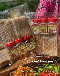 set BT muối nhuyễn xì ke cay – 3 chai sốt