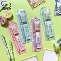Set bút chì kim + ngòi + tẩy Sanrio