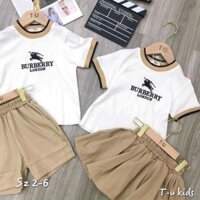 Set cặp Burberry cho bé trai bé gái