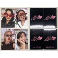 Set card ảnh unoff BLACKPINK Jisoo, Rosé, Lisa, Jennie - The Girls, The Game Valentine Collection