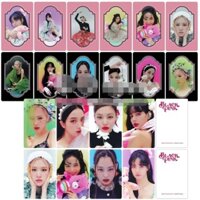 Set card ảnh unoff BLACKPINK Lisa, Jennie, Rose, Jisoo - 2021 Season's Greetings, Mise en scene