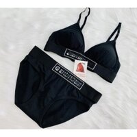 Set Cenlin K giọt lệ dây 3 màu ghi, đen, xám ghi siêu đẹp- Bộ đồ lót bikini mã 009 cài khuy có đệm mút cực xinh