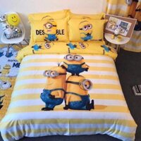 Sét chăn ga cotton luạ cao cấp