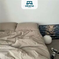 Set chăn ga gối đệm mùa hè cotton mát 4 món