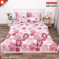 Sét chăn ga gối hè combo 5 món