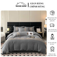 Sét Chăn Ga Gối Lụa Christian Dior 4 Món.Chất Liệu Mềm Mại,Mát.Với Hoạ Tiết Monogram Tạo Hình Dập Nổi Cao Cấp,Sang