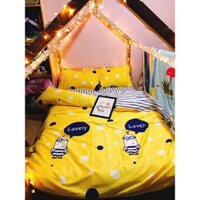 set chăn ga gối minion ảnh thật Minhminh decor