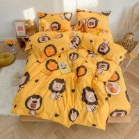 Set chăn ga gối nệm Cotton Poly hình ngộ nghĩnh đủ size