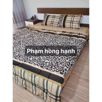 SET chăn phao cotton hàng nhập 4 món chăn to đã có ruột chăn + 2 vỏ gối + 1 vỏ ga chun mọi kich thước đệm theo khách đăt