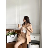 set chân váy áo blazer