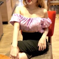 Set chân váy áo trễ vai