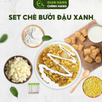 Set Chè Bưởi An Giang EatMe - Set Nguyên Liệu Nấu Chè Bưởi Đậu Xanh Cốm Non 25 30 Chén