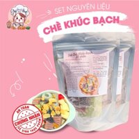 SET CHÈ KHÚC BẠCH NẤU ĐƯỢC 25 CHÉN - NGUYÊN LIỆU BẾP MINHON