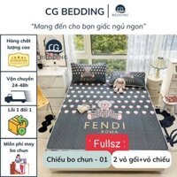 Set Chiếu cao su bo chun VIP CG Bedding - Nhập khẩu cao cấp