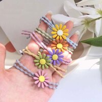 Set Chun Cột Tóc Hoa Cúc Màu Sắc Đáng Yêu - Lẻ 1 sợi
