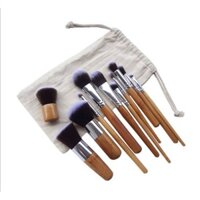 Set cọ 11 cây cán gỗ