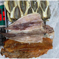 Set combo 3món 2con mực khô to size 14-16con 1kg+cá mối tẩm gia vị+cá chỉ vàng