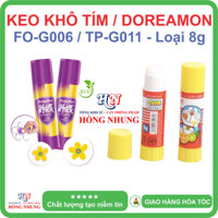 [SÉT] COMBO Hộp 30 thỏi Keo Khô dán giấy Doraemon G011 / Tím đổi màu G006, Khô Nhanh, Không Độc Hại, giúp bé ham học