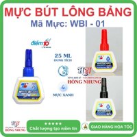 [SÉT] COMBO Lốc 6 Lọ Mực Bút lông bảng Thiên Long WBI-01, Mực tươi sáng, không độc hại.