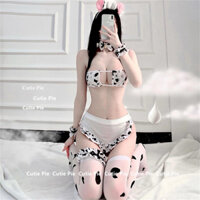 Set Cosplay Bò Sữa Siêu Đáng Yêu Quyến Rũ