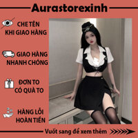 Set cosplay cảnh sát quyến rũ nóng bỏng kèm phụ kiện sexy gợi cảm