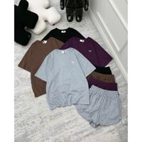 Set cotton quần soocb áo tag Zmap trẻ trung, nữ tính, xinh đẹp, quyến rũ #1101