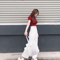 SET CROP ĐỎ QUẦN SUÔNG TRẮNG
Hot Hit