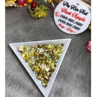 Set đá khối nail trang trí móng Khối mix 50 viên