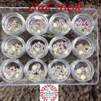 Set đá làm nail nhiều kích cỡ 350v cho những người thích làm nail tại nhà