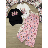 sét dài quần ống suông in 2 mặt cập bến siêu hot