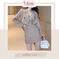 Set đầm blazer - Office set